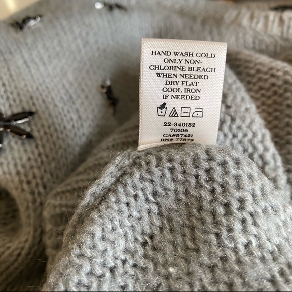 Ann Taylor “Bird Tracks” Boxy Sweater - Picture 7 of 7